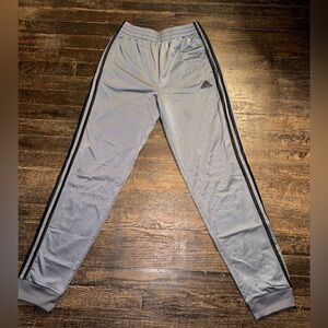 Adidas Kids Gray Track Pants Size L 14-16
